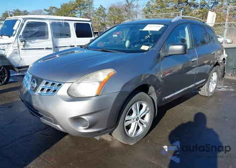 2015 Nissan Rogue Select S from USA, damaged, VIN JN8AS5MV8FW753044